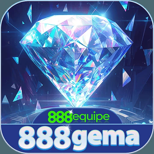 888gema.com Descubra o Melhor dos Jogos Online Brasileiros Hoje Mesmo♥️ Logo